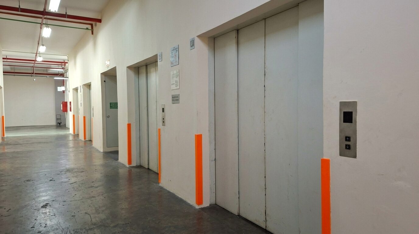 Building lift lobby