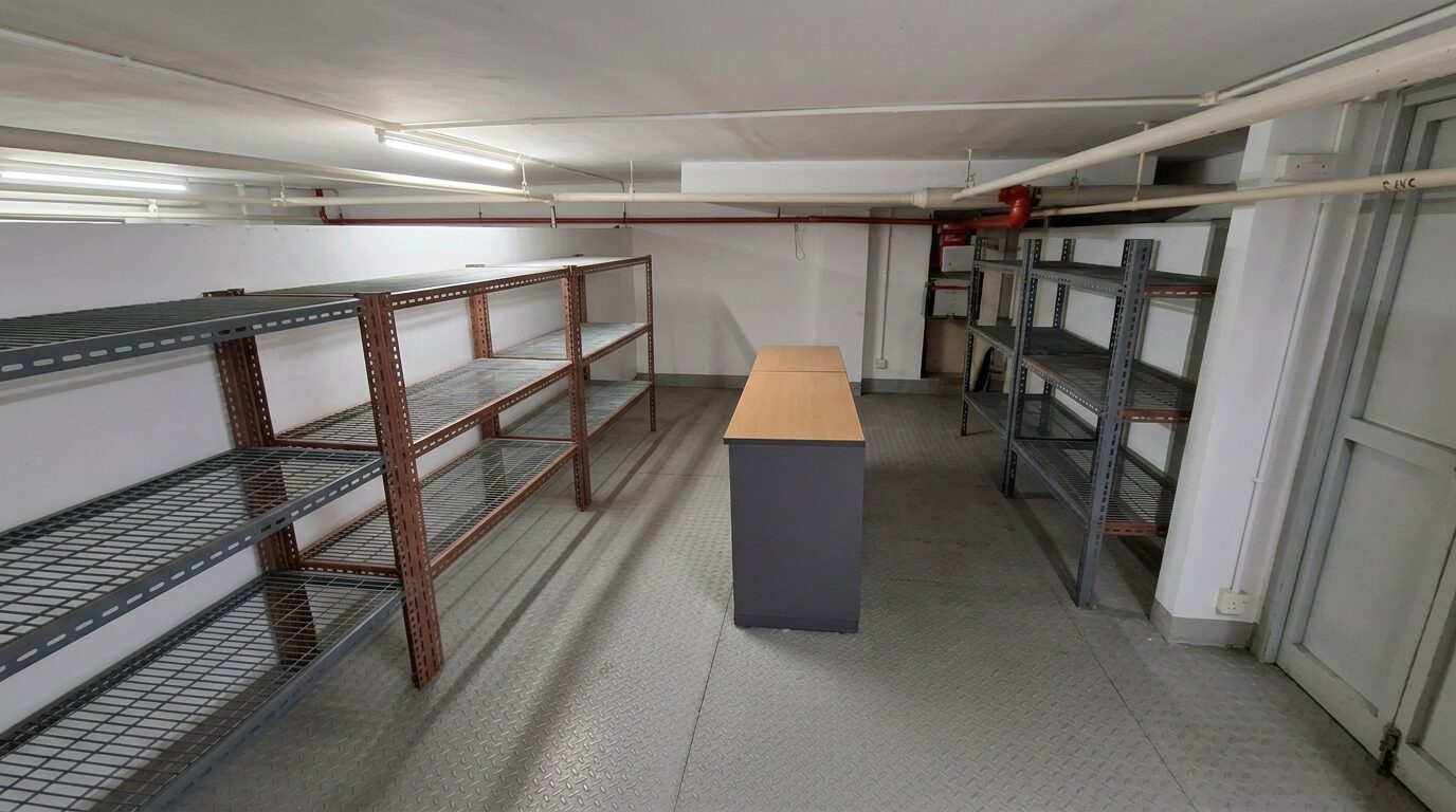 Storage loft room